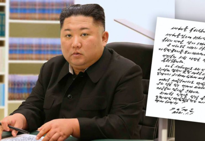 Ким Жон Ун Ерөнхийлөгч У.Хүрэлсүхэд баярын захидал илгээжээ
